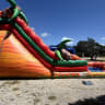 Orange Waterslide view 2