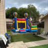 Large Balloon Castle with Slide view 2