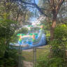 Blue Double Lane Waterslide view 5