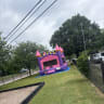 Pink Bounce Castle view 2