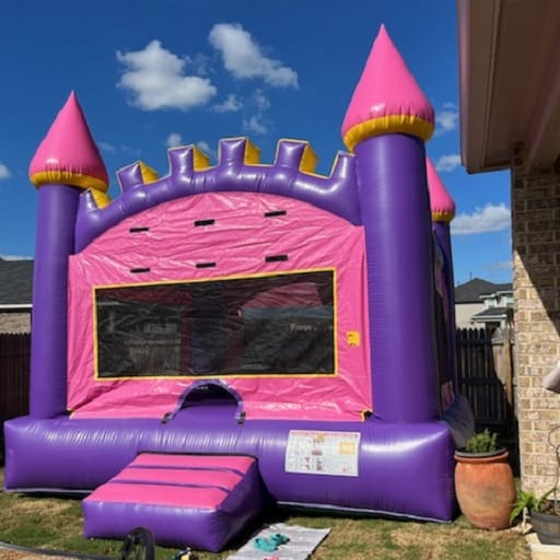 Pink Bounce Castle