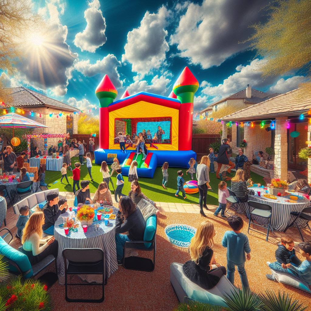 have fun February bounce house rental san antonio - satx bounce