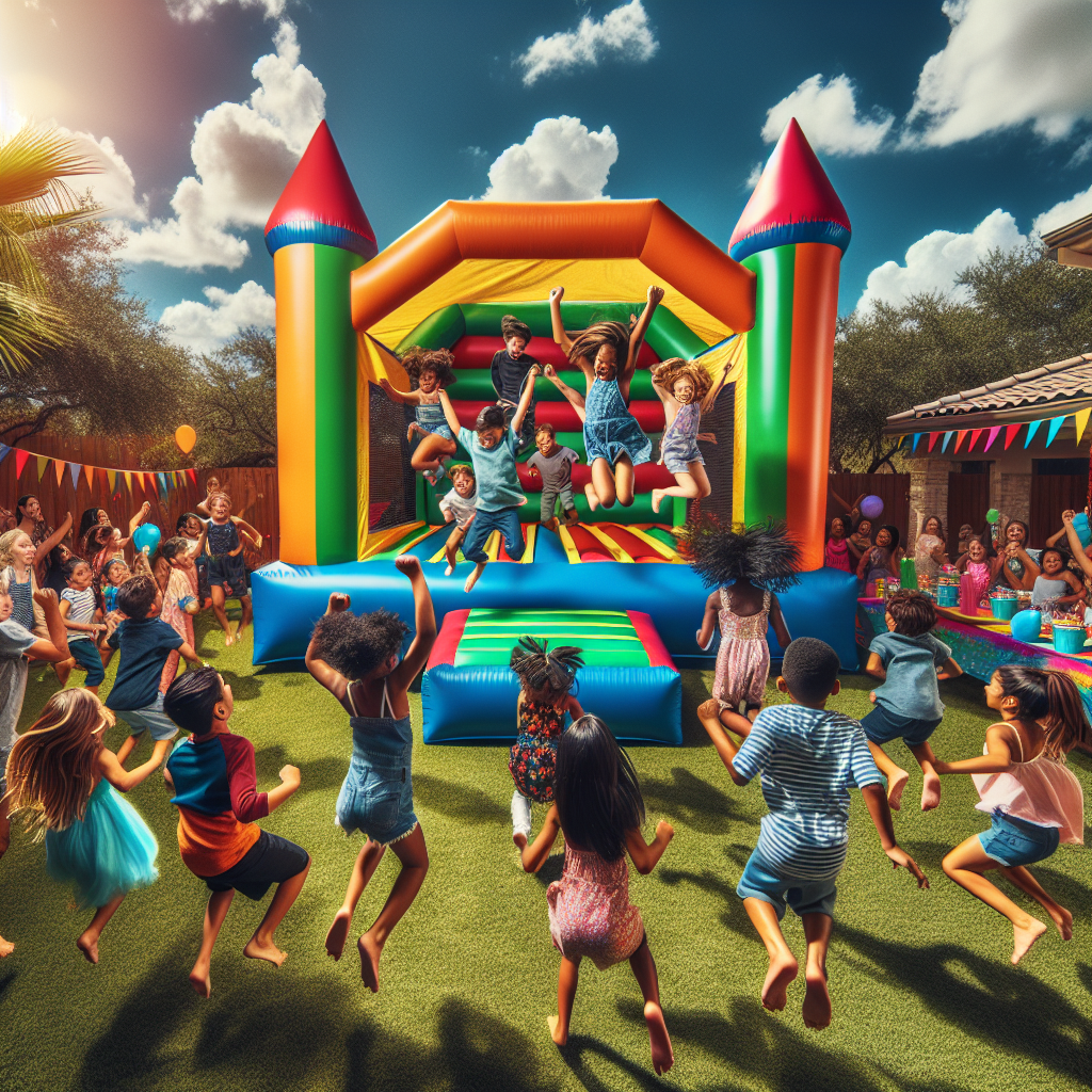 whole lotta fun moonwalk rental san antonio - SATX Bounce