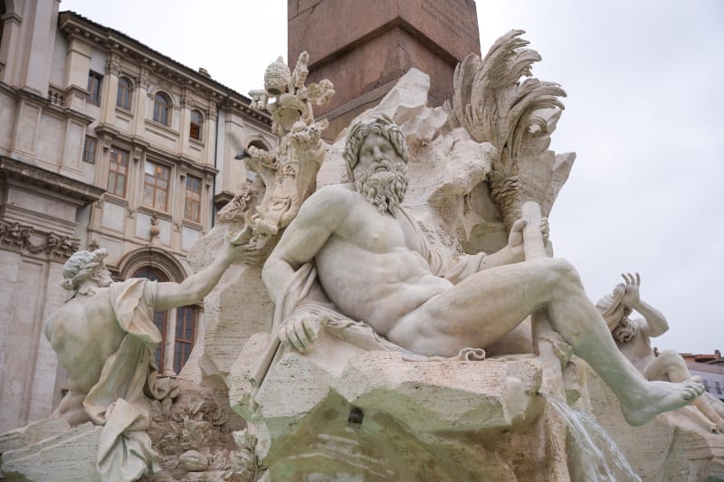 Fontana dei Quattro Fiumi (Four Rivers Fountain)