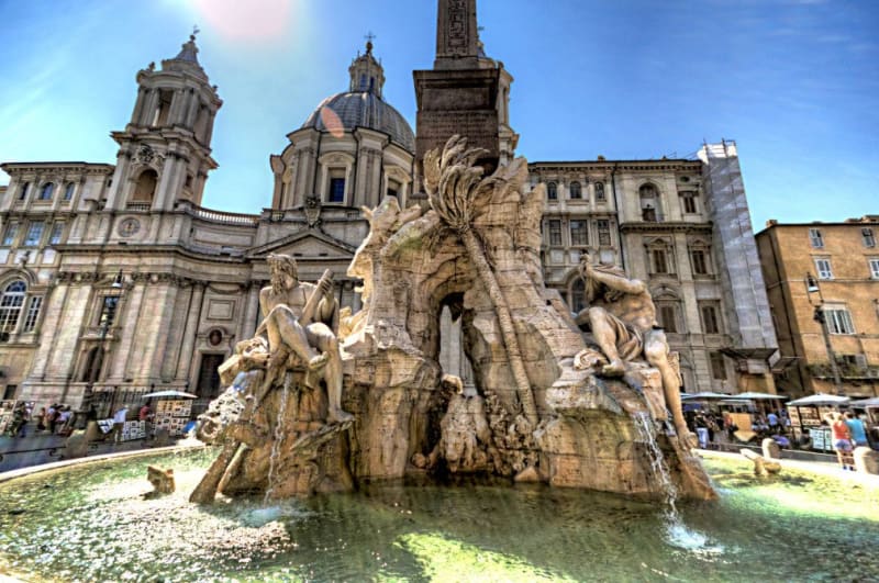 Fountain of the Four Rivers