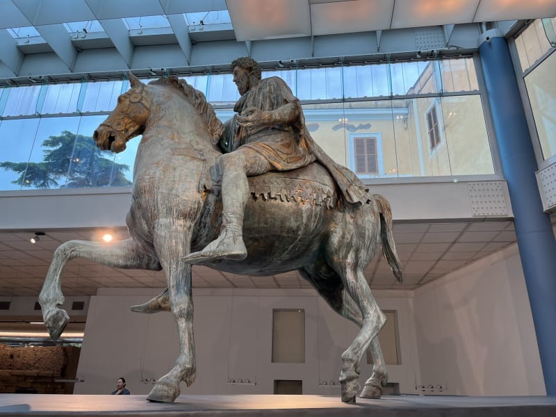 Equestrian Statue of Marcus Aurelius (replica)
