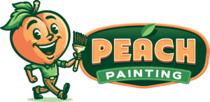 Peach Painting