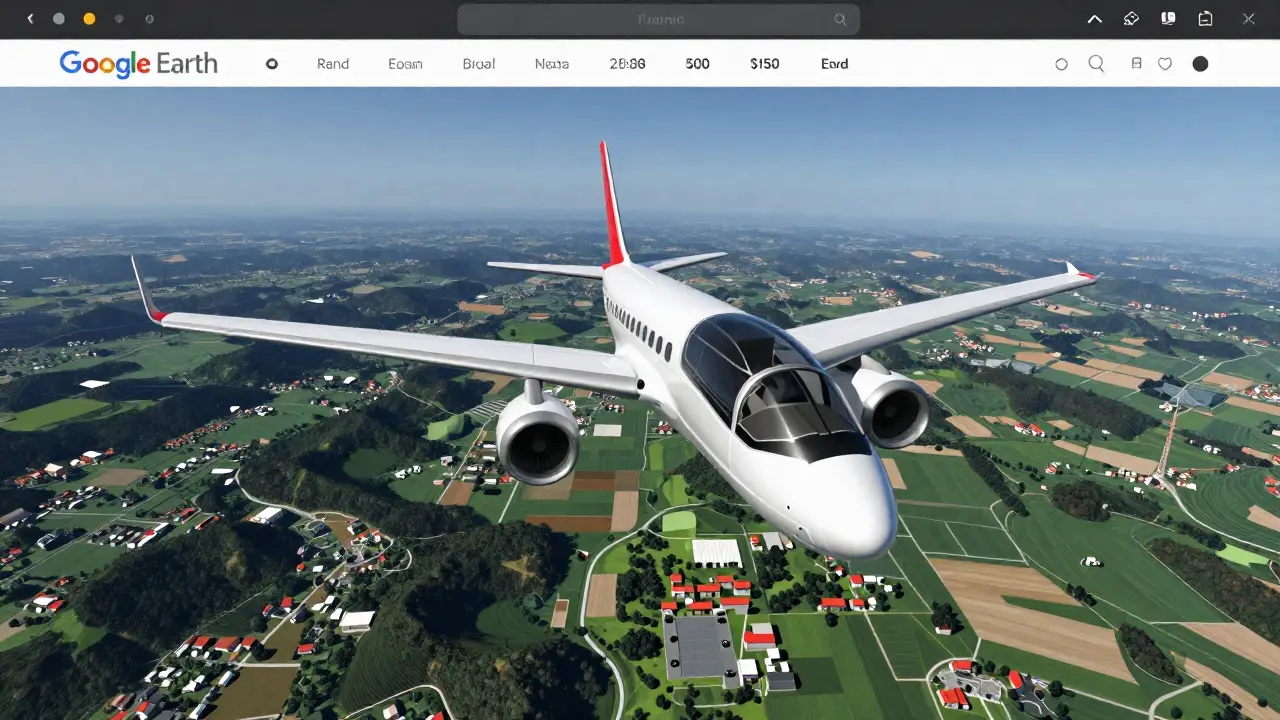 Vuela el Mundo Gratis: Google Earth Lanza un Simulador de Vuelo Basado en Navegador
