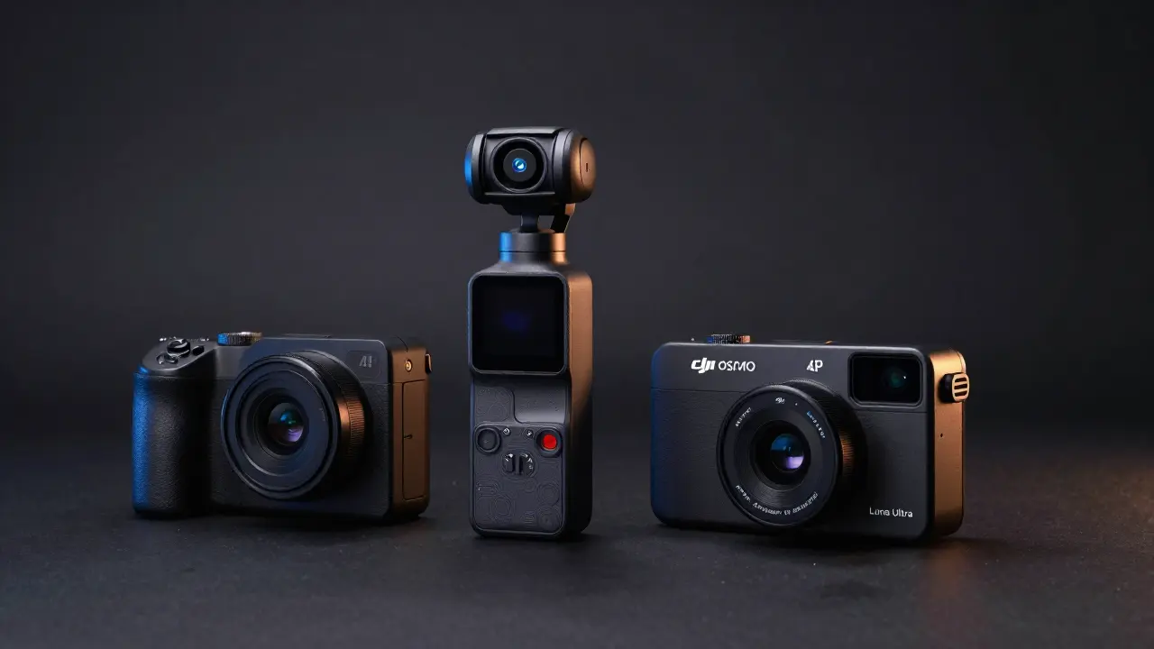 DJI Osmo Pocket 4P vs. Insta360 Luna Ultra: El Duelo de Cámaras Compactas y la Verdad de la Calidad de Imagen