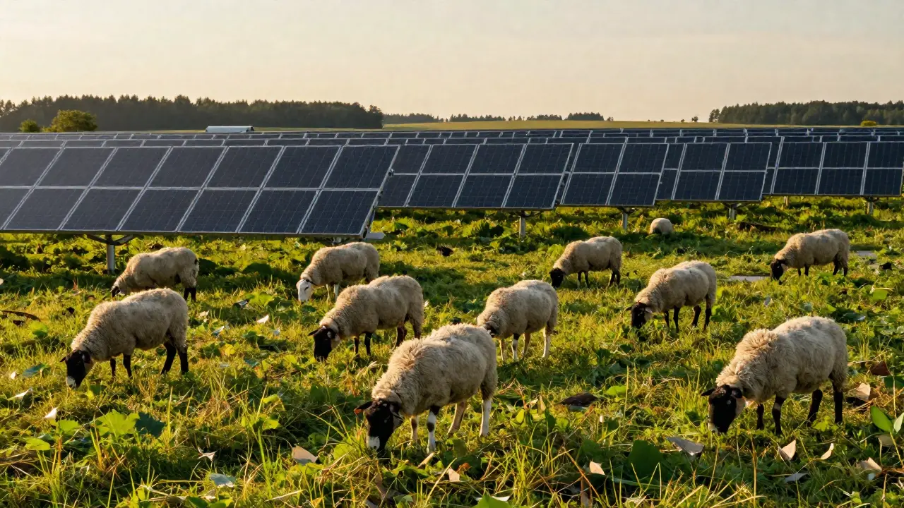 Volkswagen y las Ovejas: El Proyecto Pionero de Agrivoltaica que Redefine la Sostenibilidad Industrial