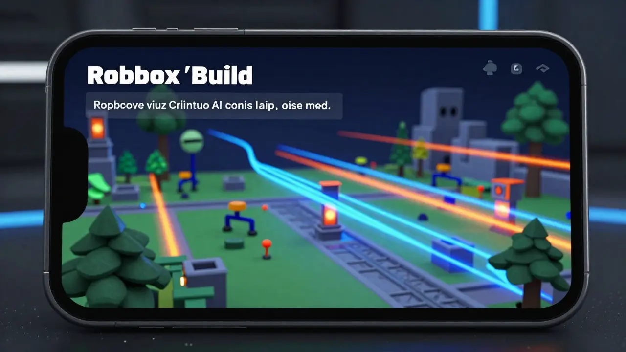 Roblox 'Build': Cómo la Inteligencia Artificial Está Revolucionando la Creación de Juegos Móviles