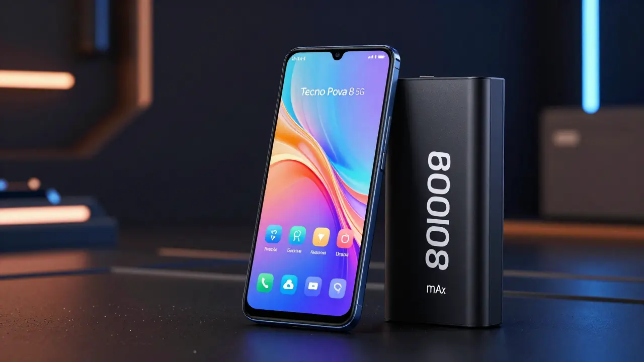 Tecno Pova 8 5G: ¿La Batería Gigante y las Funciones de IA que Redefinen el Segmento Android?