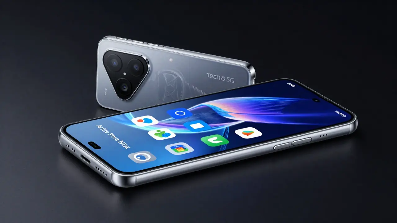 Tecno Pova 8 5G: ¿La Batería Gigante y la Pantalla Activa Matrix Superan a la Competencia?