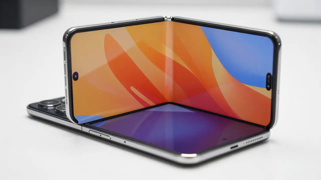 Flex Titanium: La Revolución de la Pantalla que Vuelve a Encender la Fascinación por los Foldables de Samsung