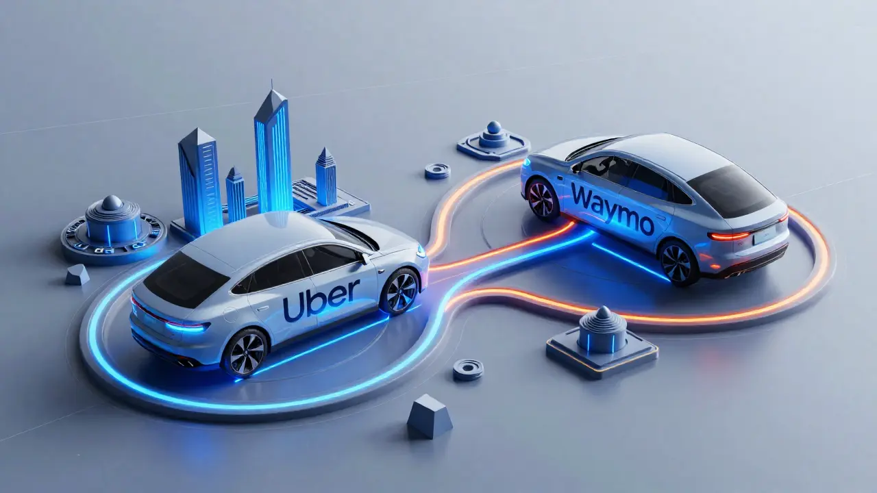 Uber y Waymo: La Estrategia de Diversificación en el Ecosistema de Robotaxi