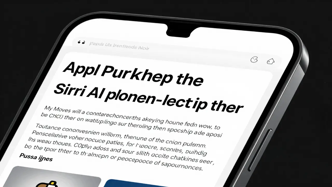 Apple busca contenido de editoriales para mejorar Siri AI: un nuevo modelo de compensación