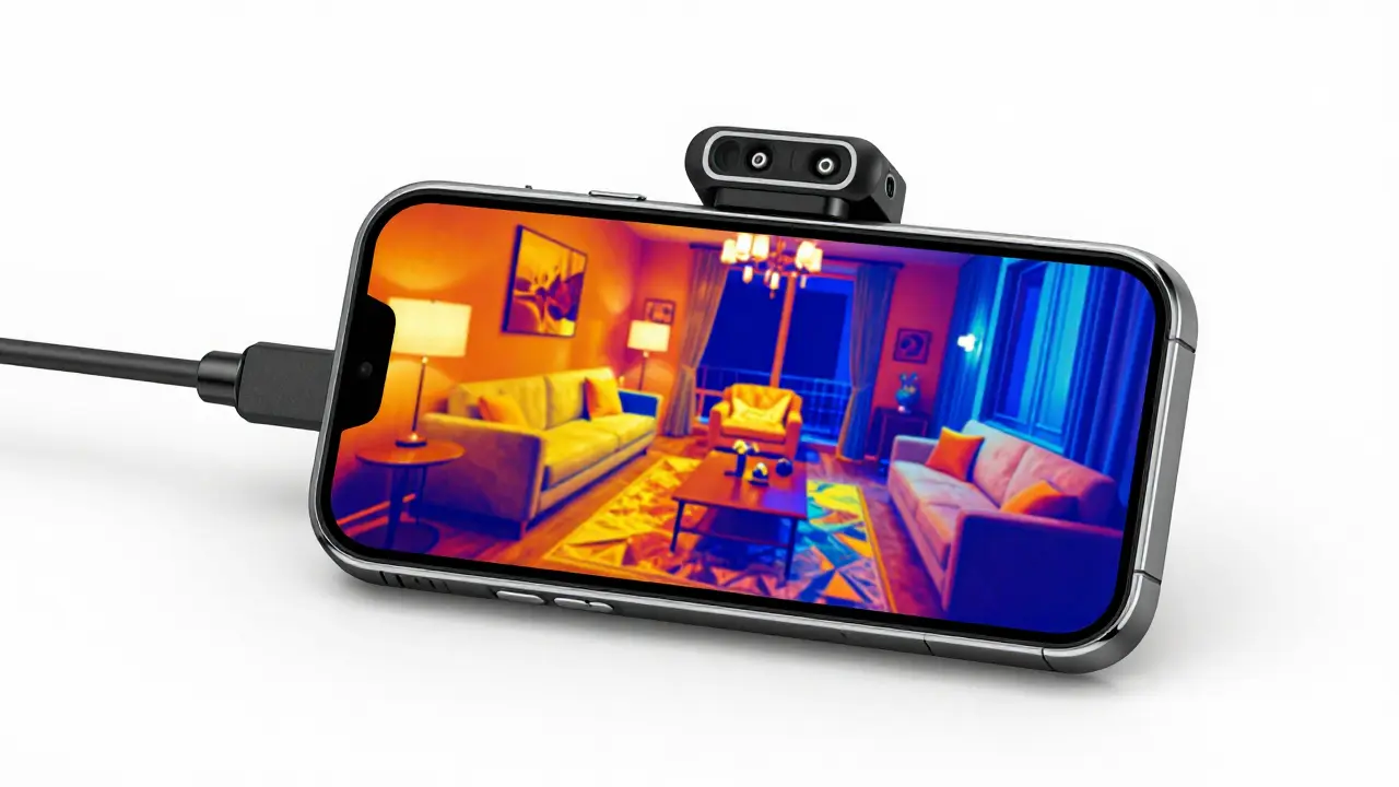 Thermal Master P3: Un sensor de termografía avanzado para diagnóstico y seguridad en smartphones