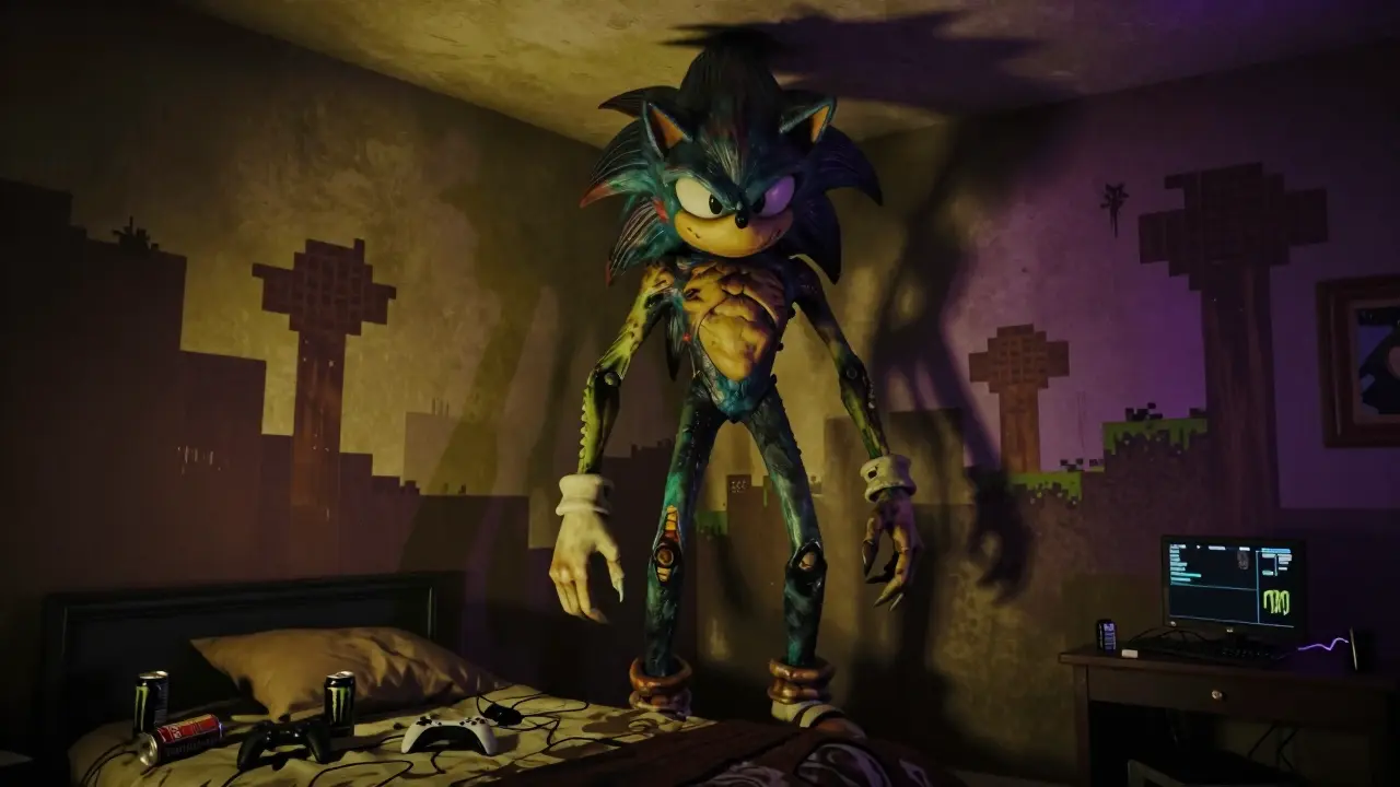 Fortnite: El Sonic Largo que Asombra Mis Pesadillas