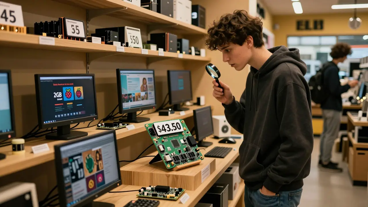 Raspberry Pi 4 y 5 de 2GB suben de precio: ¿Qué hacer ahora?