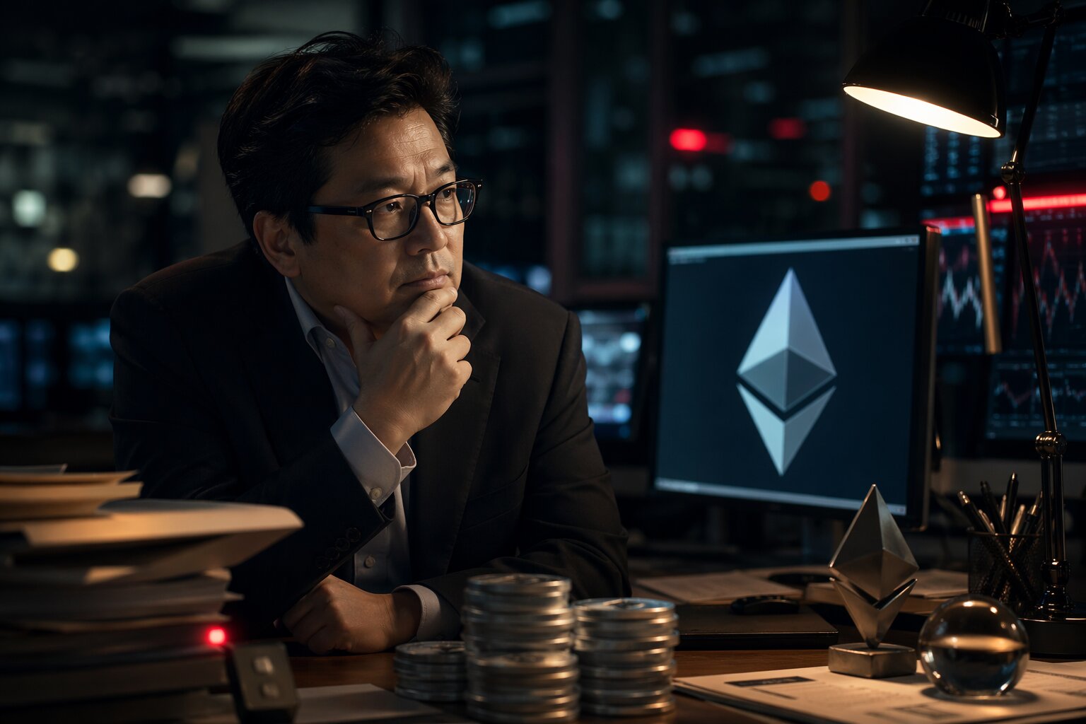Neuradna informacija: Bitmine Toma Leeja naj bi kupila 100.000 ETH