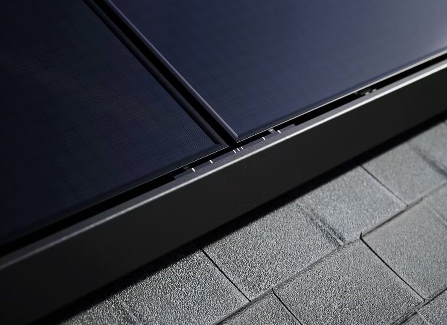 Installation of Tesla Solar Panels