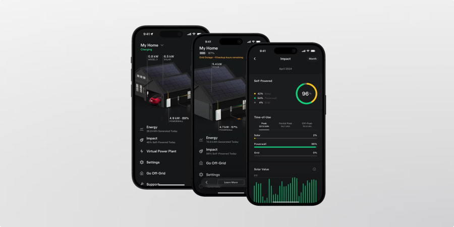 Manage everything in the Tesla app
