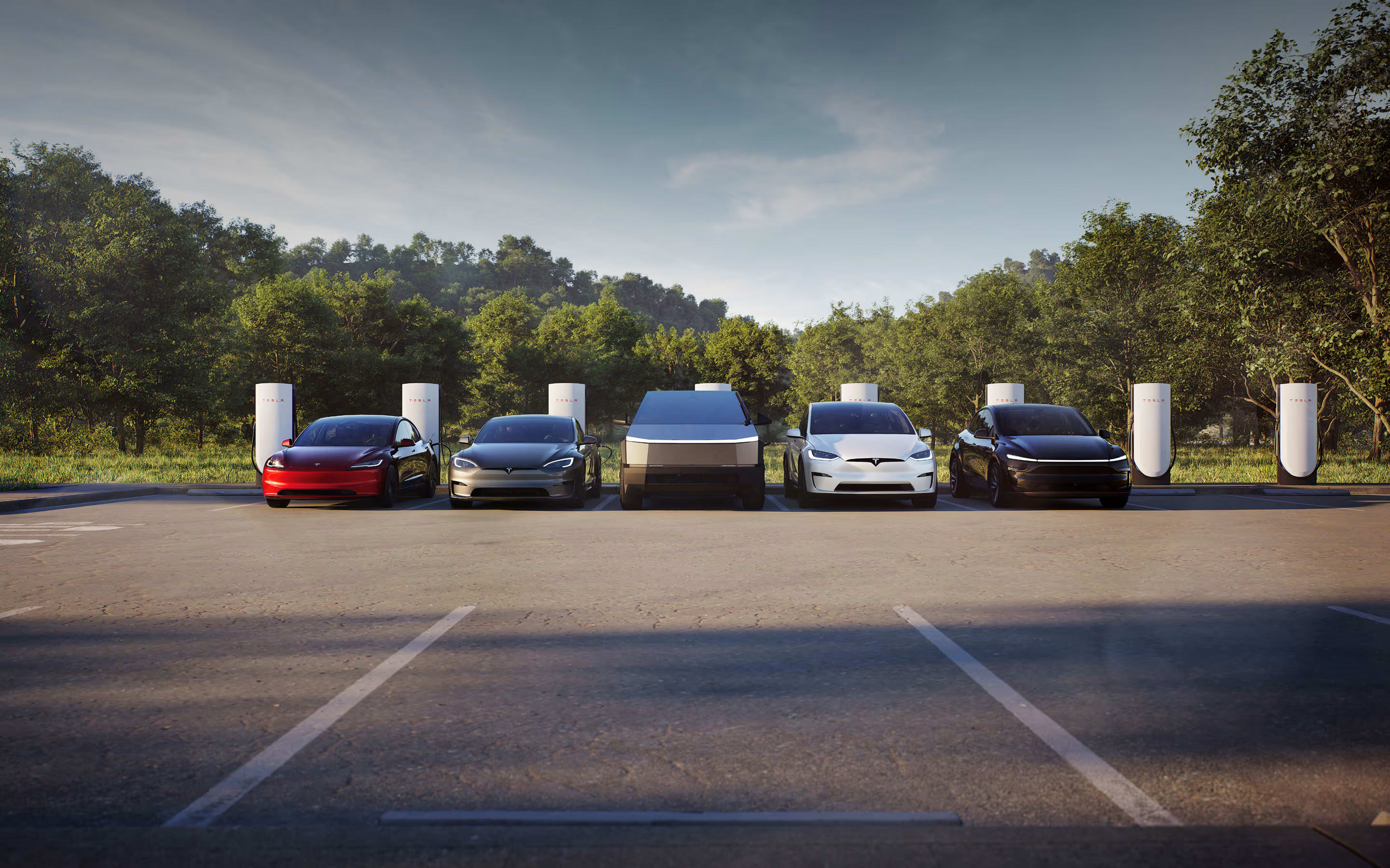 Tesla vehicles