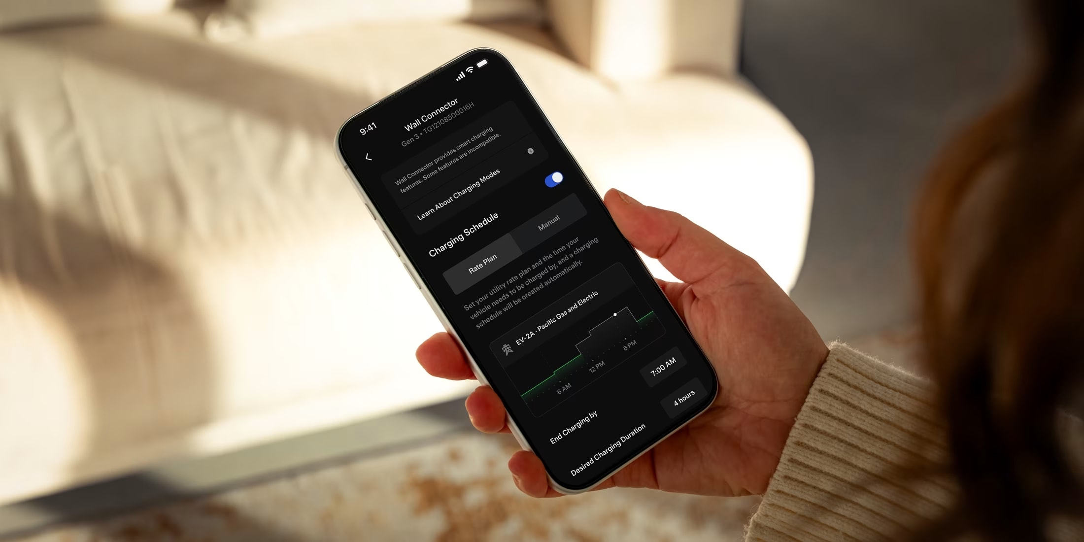 Tesla Home managed in Tesla app