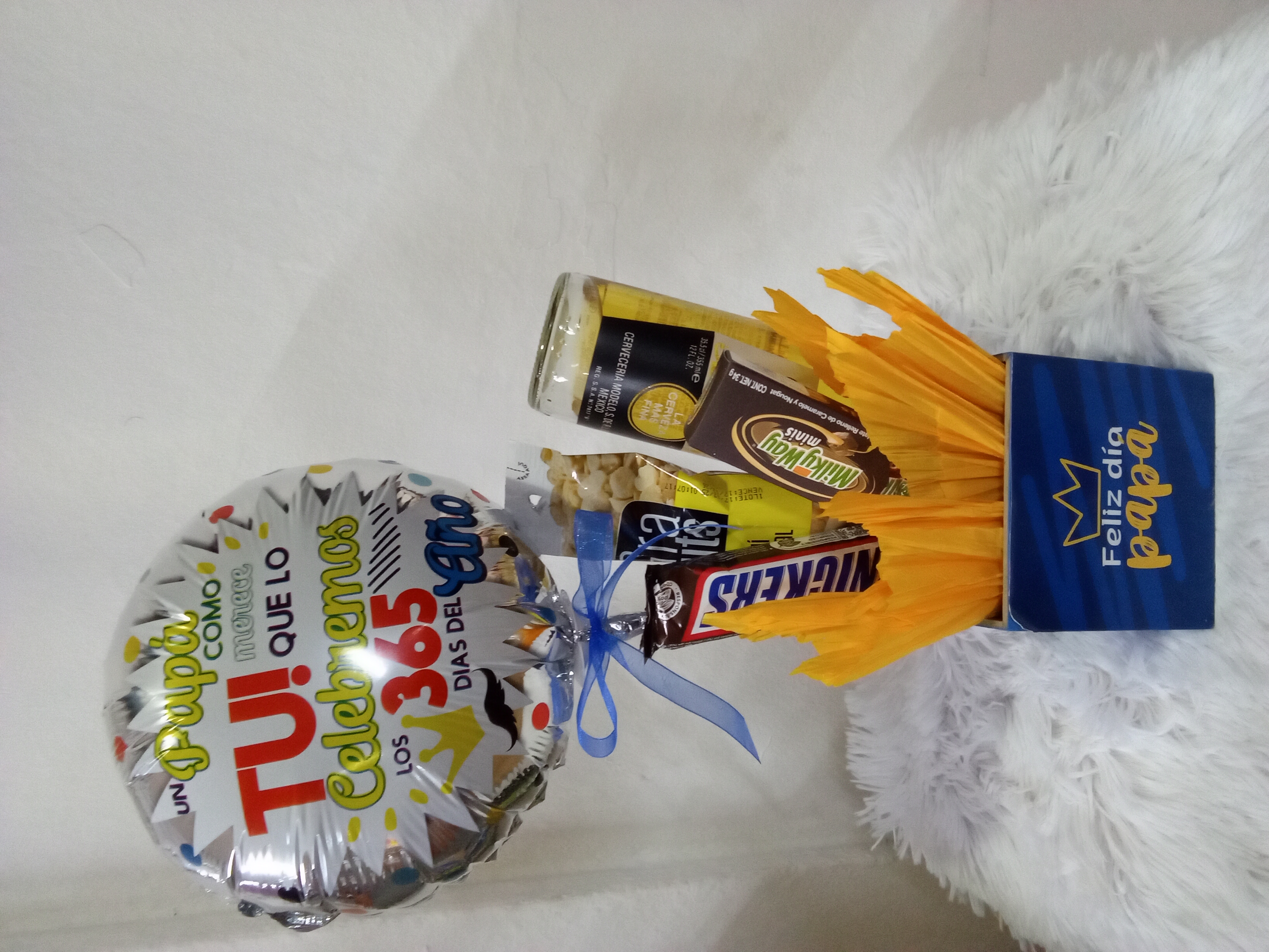 caja mini Papá globo