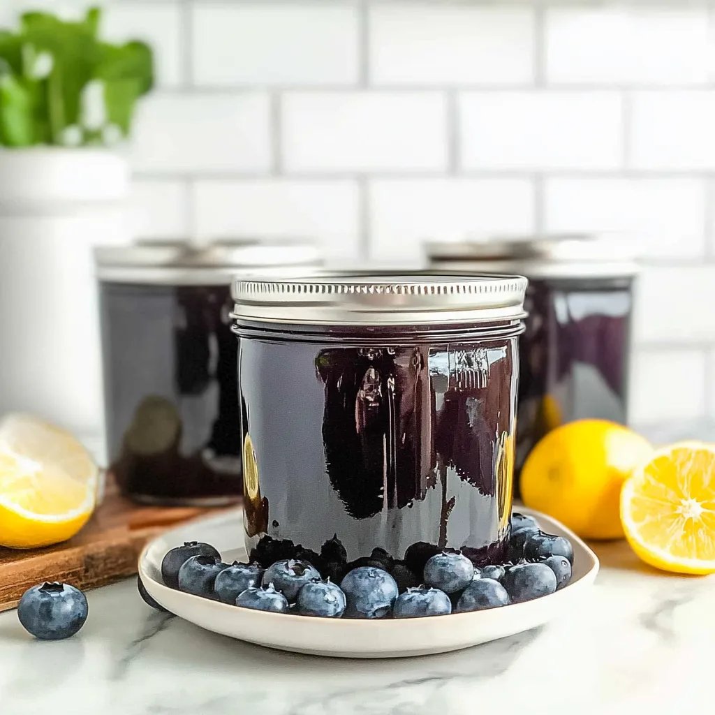 Canning Blueberry Syrup: Heavenly Homemade Delight
