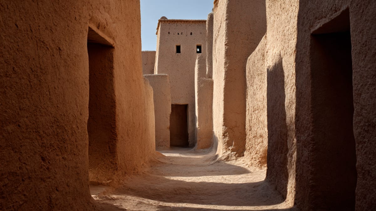 The Kasbah with a Mellah