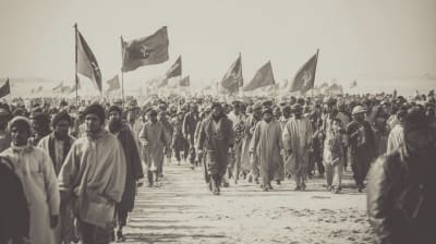The Day 350,000 People Walked Into the Sahara