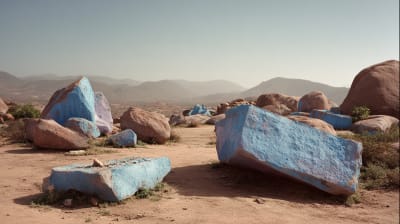The Man Who Painted the Boulders