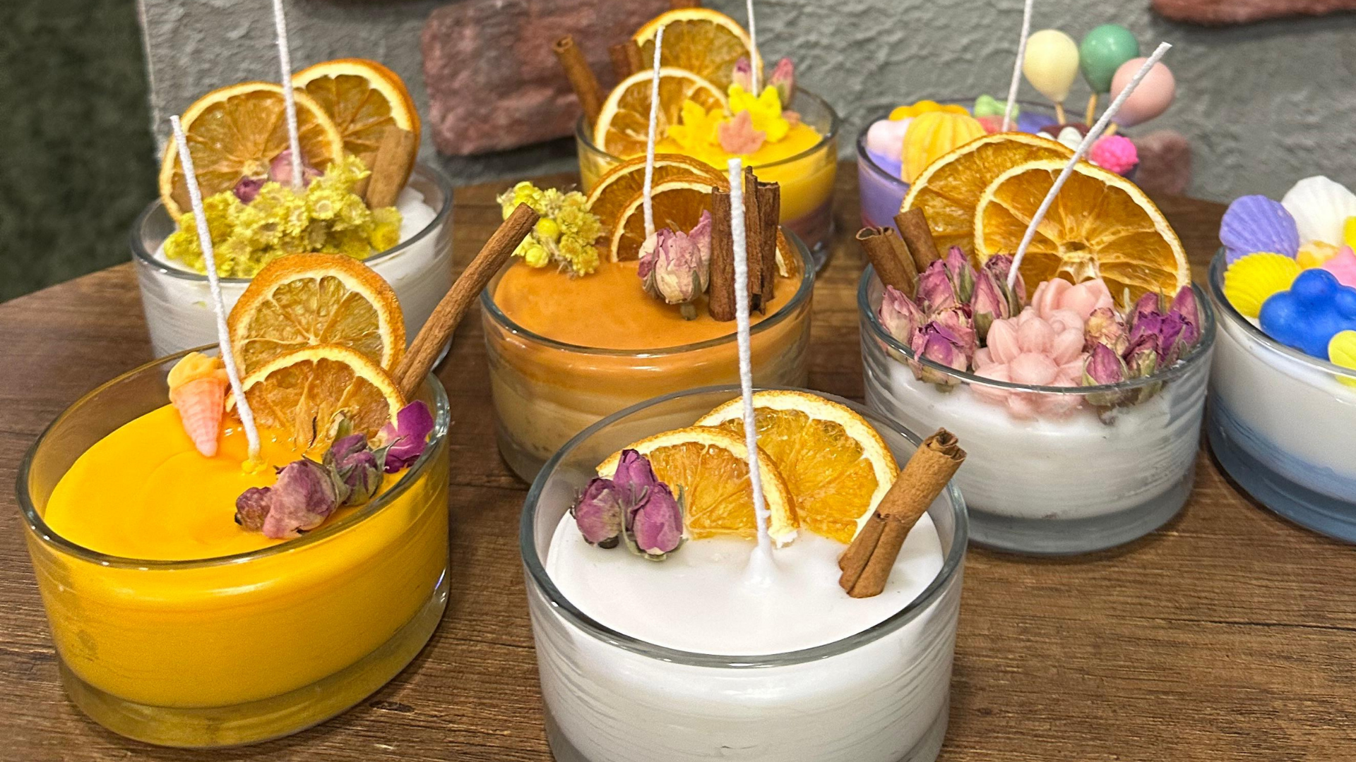 Soya Wax Mum Yapımı Atölyesi