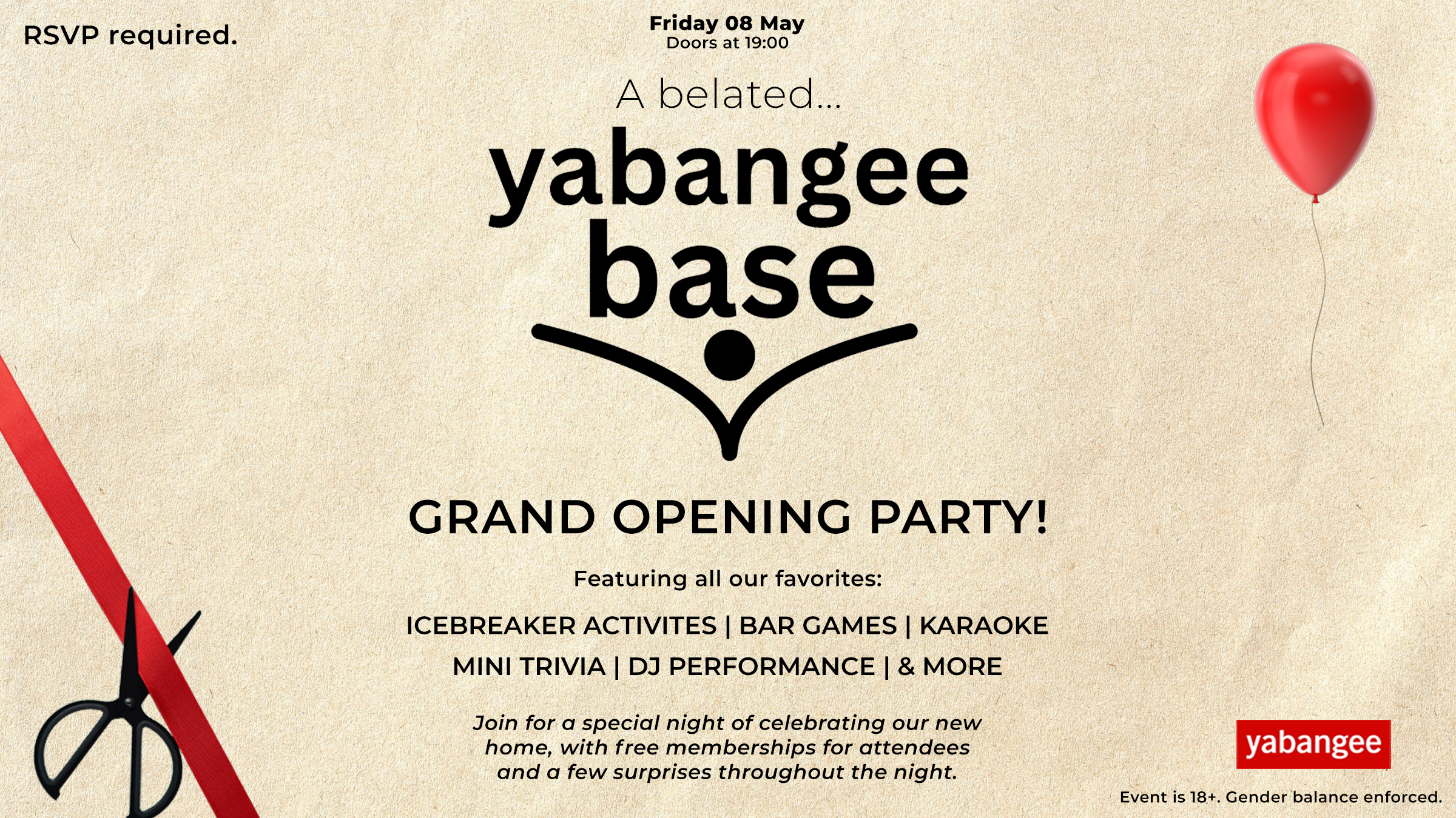 Yabangee Base: Grand Opening Celebration