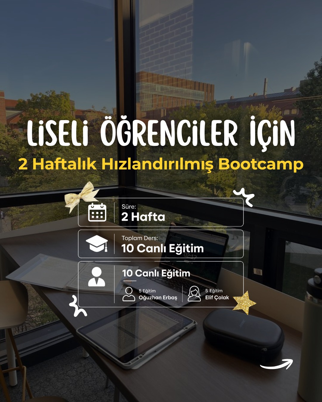 Lise Öğrencileri İçin Kariyer Ve Teknoloji Bootcamp
