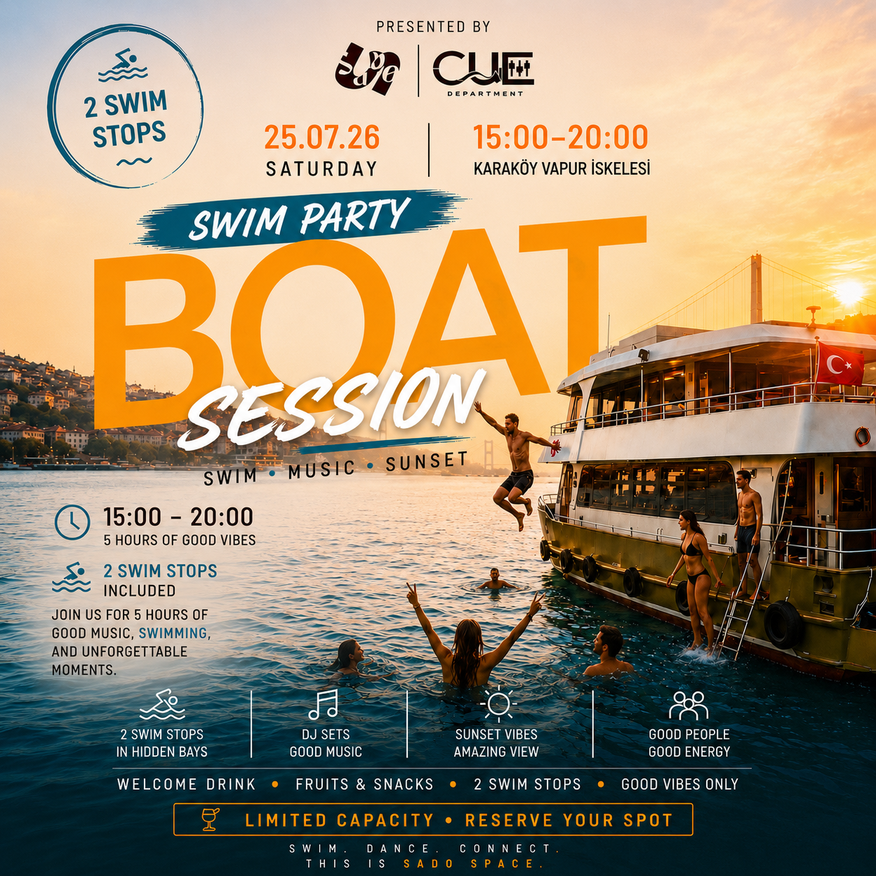 Boat Sessıon By Sado Space 🌅