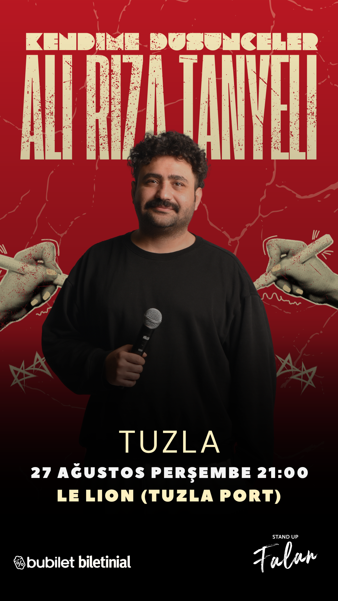 Ali Rıza Tanyeli Kendime Düşünceler Stand Up Gösterisi