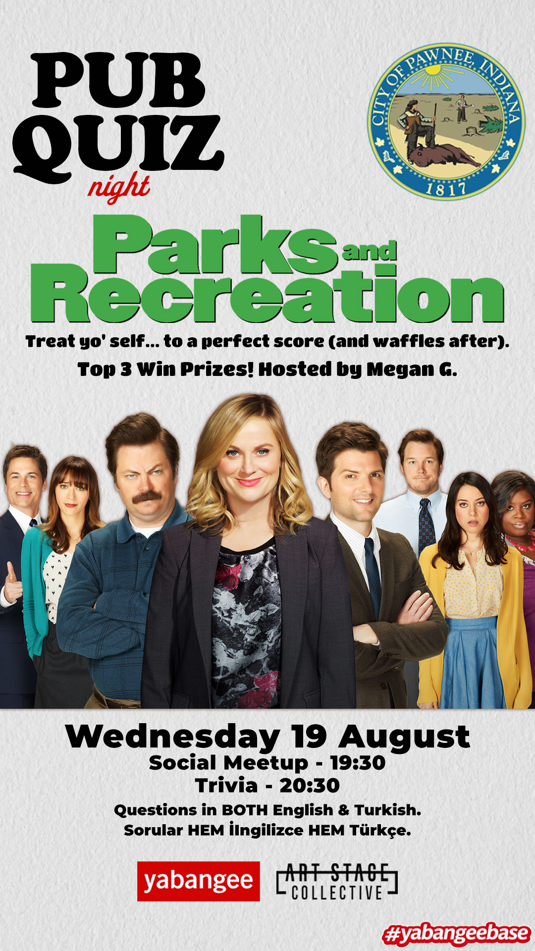 Pub Quiz On Parks & Recreation: Questions İn English & Turkish