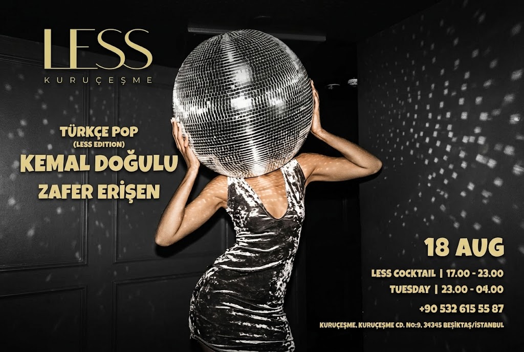 Türkçe Pop (less Edıtıon) Gecesi! 🪩✨