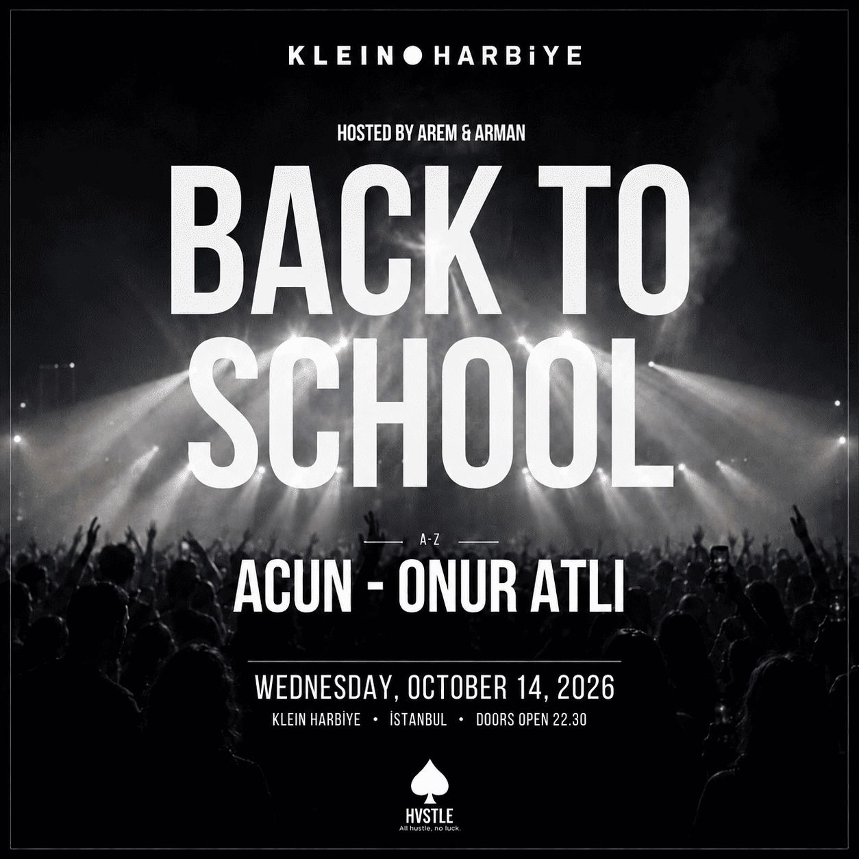 HVSTLE: BACK TO SCHOOL 🎓♠️