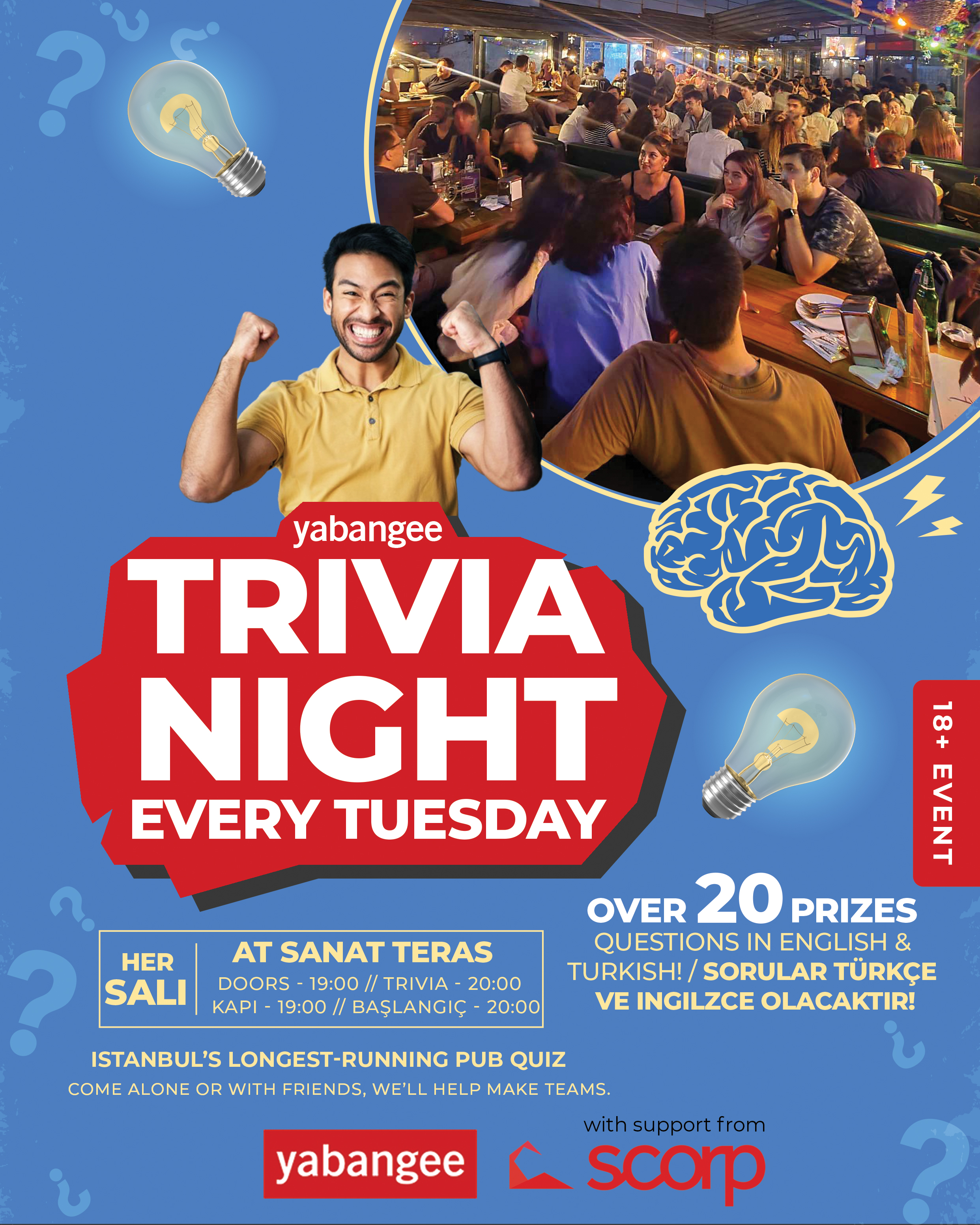 Trivia Night: Questions in English & Turkish