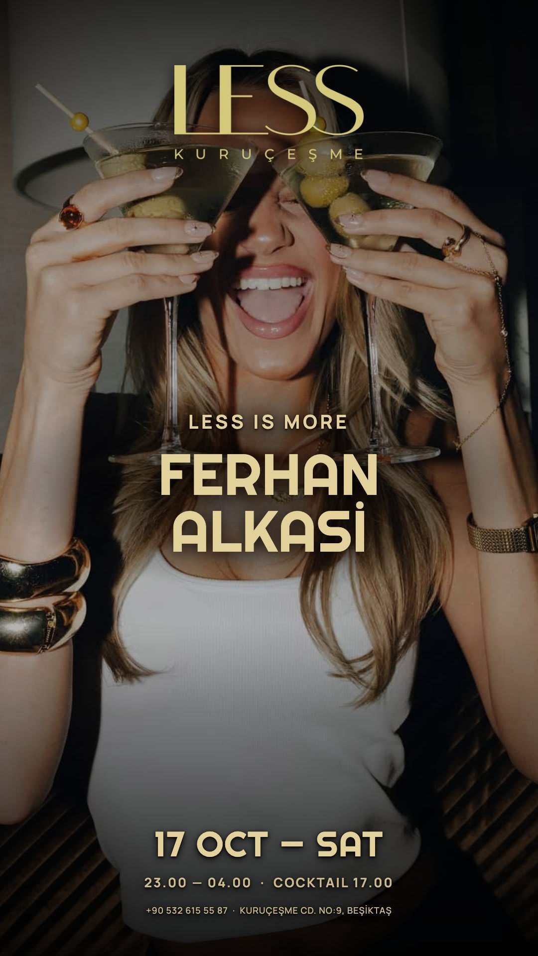 Cumartesi, 17 Ekim: LESS Is More: Ferhan Alkası