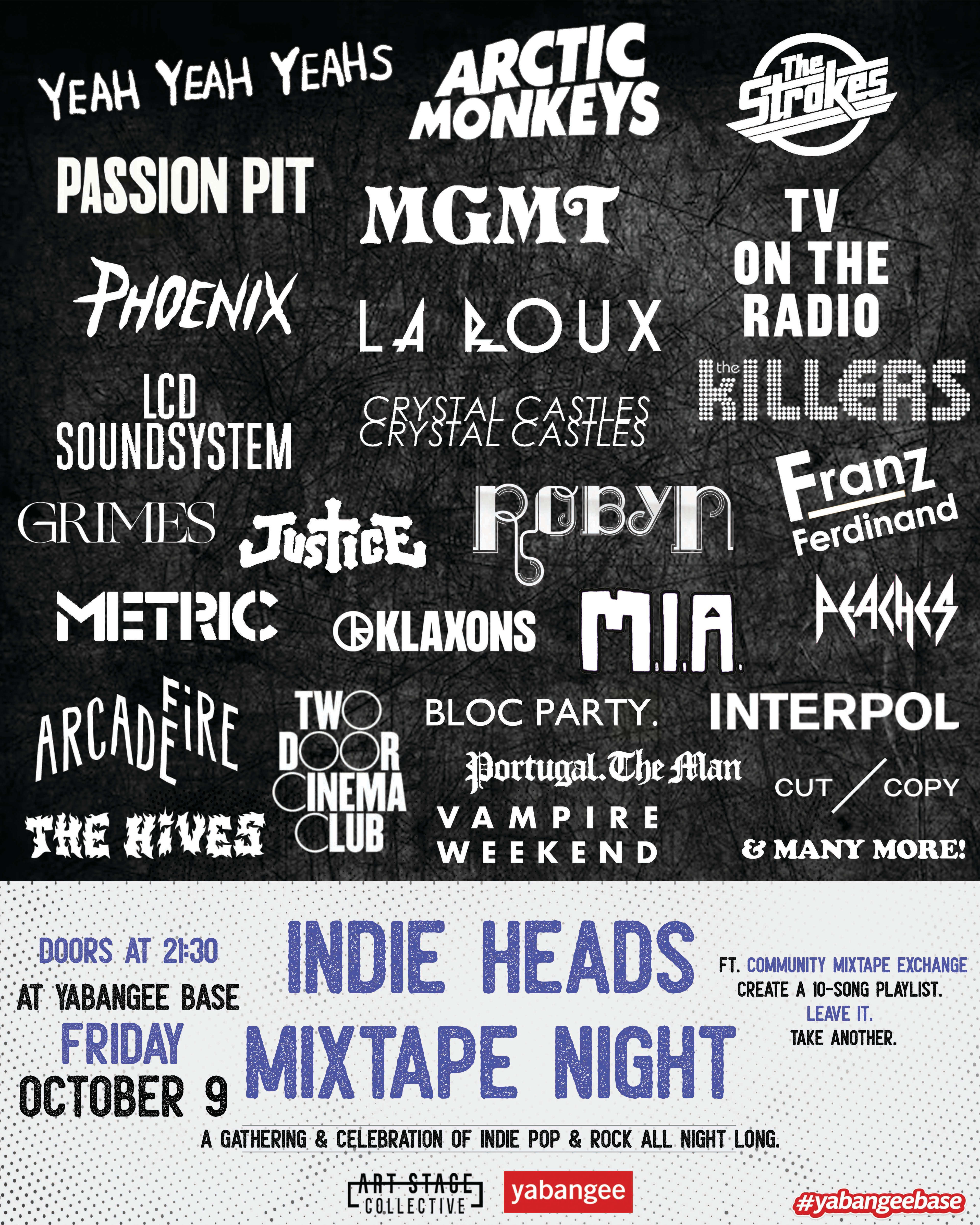 Indie Heads Mixtape Night