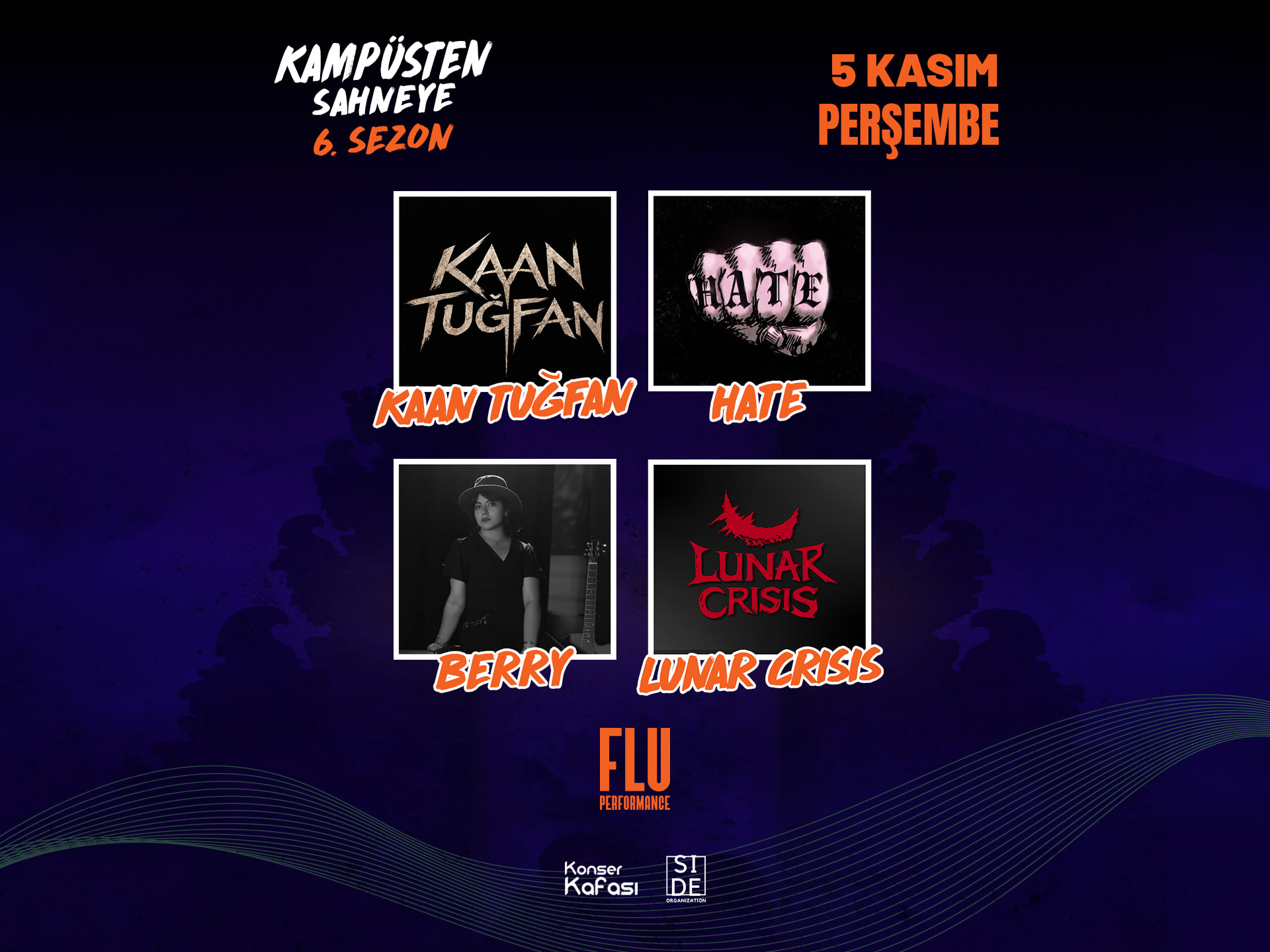 Kampüsten Sahneye - Flu Performance