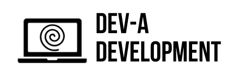 Graphic Dev-A Development Logo
