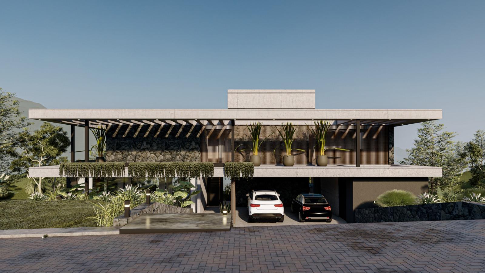 Casa premium en obra con piscina infinity y vistas abiertas en La Pankana