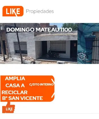 Casa a reciclar en Barrio San Vicente, Córdoba