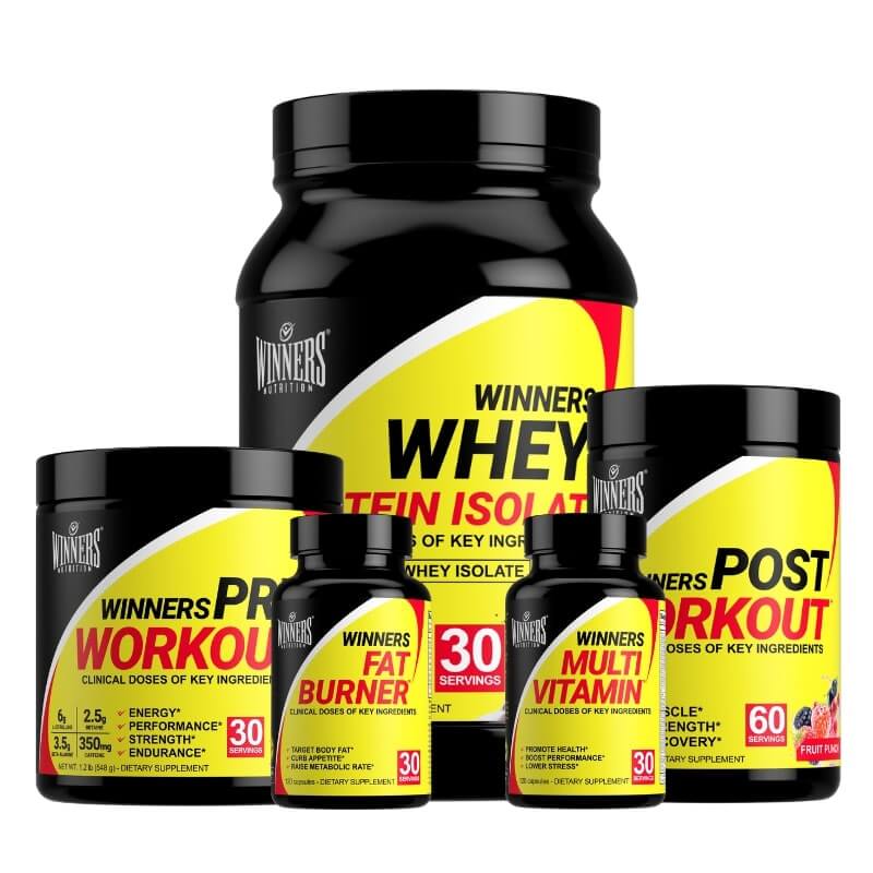 Winners Nutrition Lean Muscle and Strength Stack