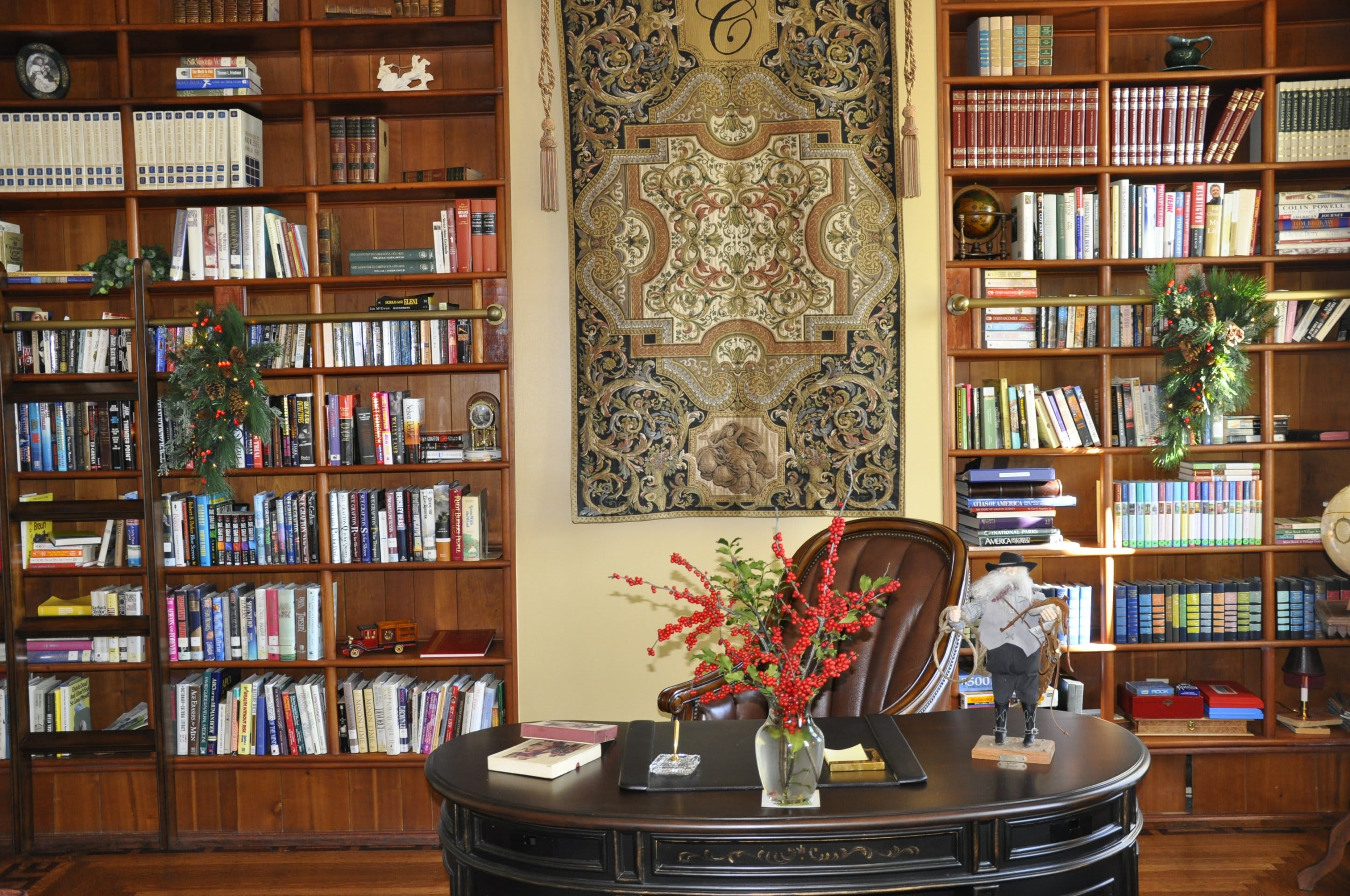Historic Inn Library Interior